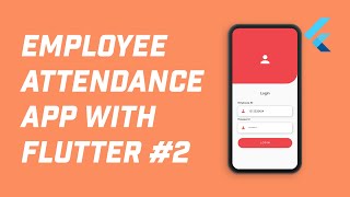 Creating Login Screen UI (Flutter Employee Attendance App #2)