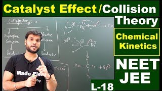 (L-18) Effect of Catalyst & Collision Theory of chemical reaction | Chemical Kinetics | By A. Arora