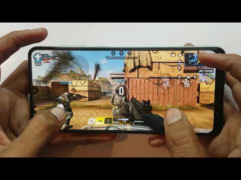 samsung a31 game test | codm 4 finger claw + gyro | battrey drain test | A31 codm game test