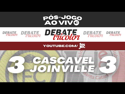 Debate Tricolor | Pós-jogo: Cascavel 3x3 Joinville