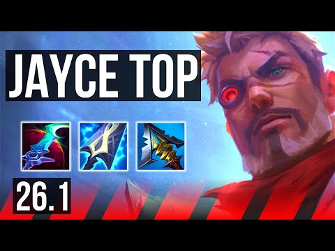 JAYCE vs IRELIA (TOP) | Good KDA: 14/1/5 | KR Master | 26.1