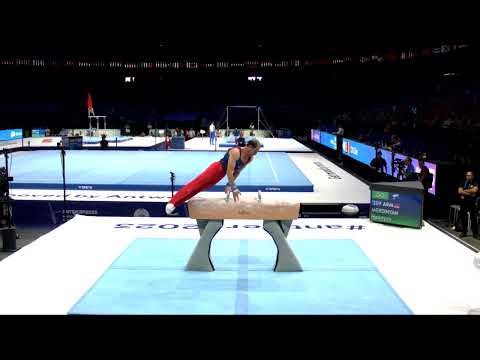 MERDINYAN Harutyun (ARM)_2023 Artistic Worlds, Antwerp (BEL)_Qualifications_Pommel Horse
