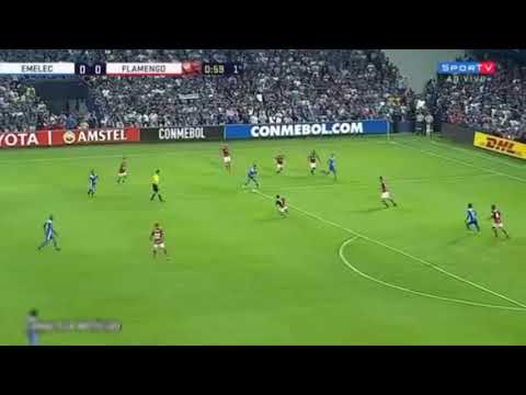 Emelec 1x2 Flamengo Libertadores 14/03/2018