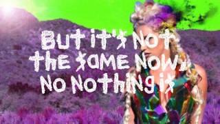 Kesha - Wonderland - Lyrics on screen