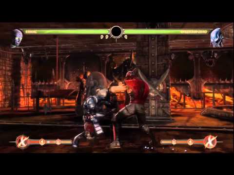 [MK9] OldManTito (Ermac) Vs.Sin-E (C. Sub-Zero) - 7-28-12