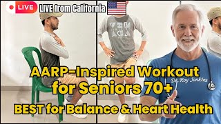 Best Exercises for Seniors Over 70: 5 Moves to Strenghten Legs, Bones, Muscles and Stay Fit