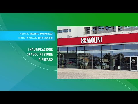 INAUGURAZIONE SCAVOLINI STORE A PESARO