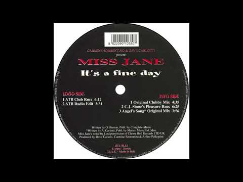 Miss Jane - It's A Fine Day (ATB Club Remix) (1998)