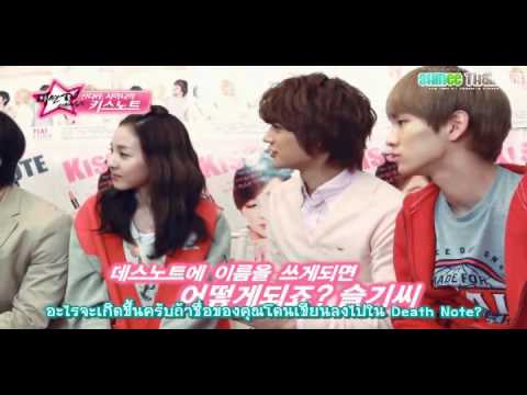 SHINeeTH - 120221 Etude Interview SHINee with Sandara