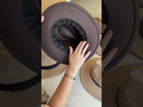 CHAPÉU FEDORA - COM PERSONALIZAÇÃO