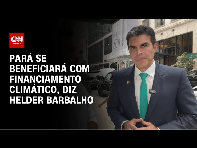 Helder Barbalho: Obras para a COP30 estão em fase de entrega | CNN ARENA