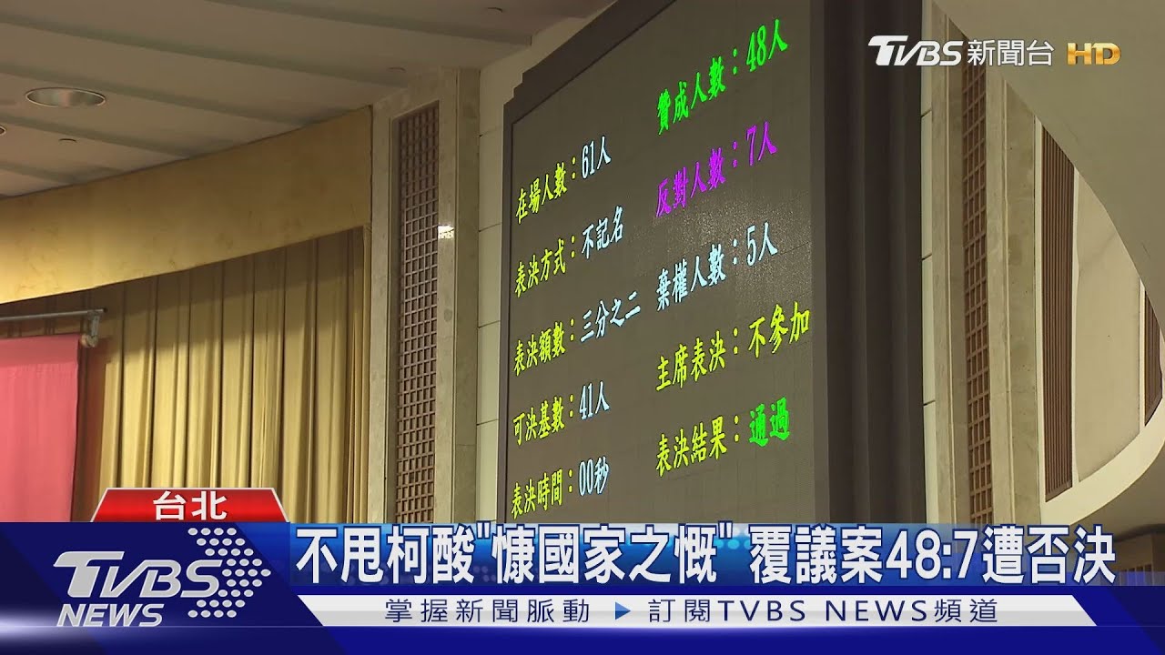 「普發敬老金覆議」遭封殺 柯嗆:黨意壓民意