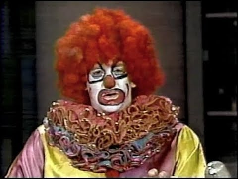 Flunky the Clown Collection on Letterman, 1985-89