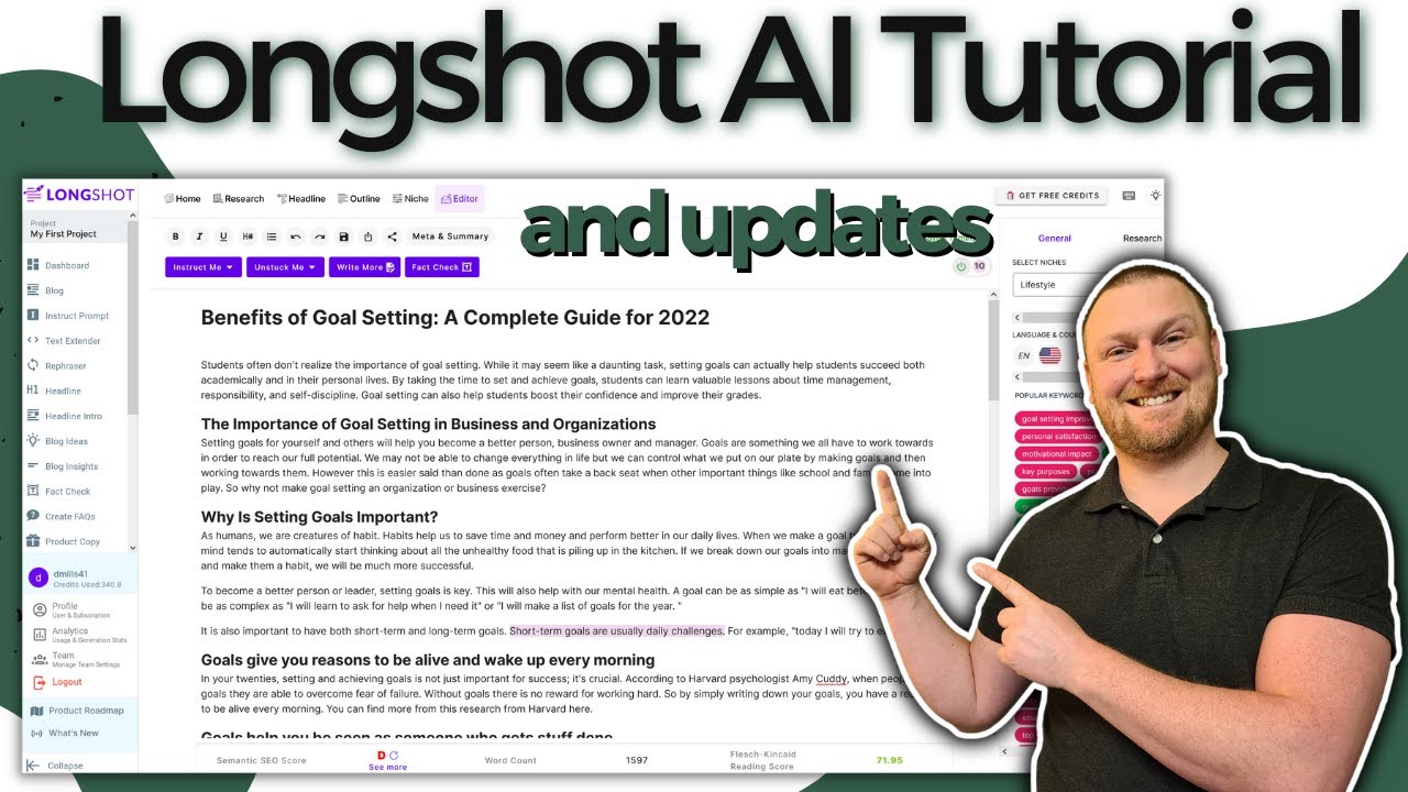 LongShot tutorial