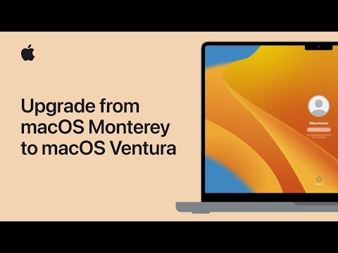 How to upgrade from macOS Monterey to macOS Ventura | Apple Support