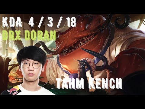 DRX Doran Tahm Kench vs Volibear - Botlane Matchup SoloQ