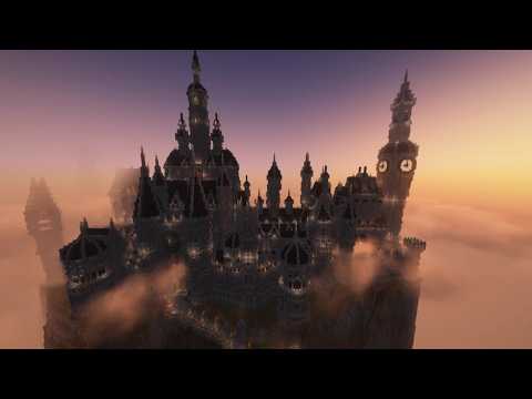 Øvre Årdal - Castle megaproject in Minecraft (Not my build)