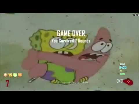 SpongeBob Game Over Meme Tranzit