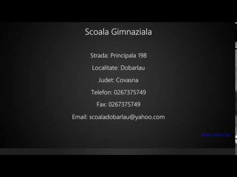 Scoala Gimnaziala Dobarlau