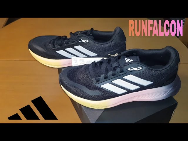 Vídeo relacionado con adidas Runfalcon 5 Running Shoes, Zapatillas Hombre, Flash Aqua Lucid Lemon Core Negro, 42 2/3 EU