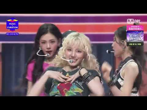 Baby DONT Cry - F Girl [ Mnet _ @MUSIC × CURATION ( M!Countdown ) ] WQHD + 60FPS