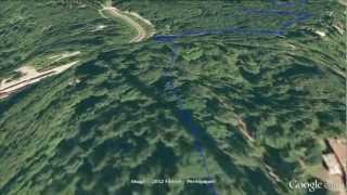 preview picture of video 'Bike Trail Uetliberg, Zurich (Google Earth)'