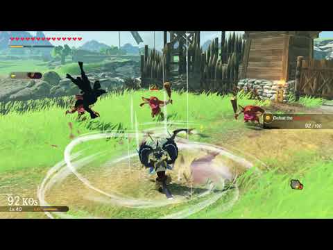 Hyrule Warriors: Age of Calamity - Revali Gameplay