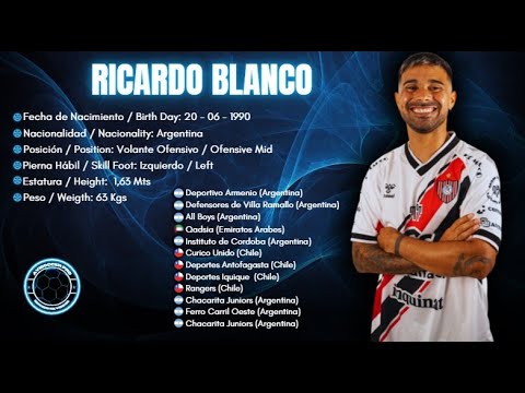 Ricardo Blanco #10 // Attacking Midfielder // Chacarita Juniors 2025