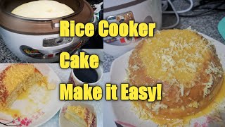 No Bake Yema Cake Recipe |Make it Easy Using Rice Cooker| Soft and Fluffy| Jacquey Stories