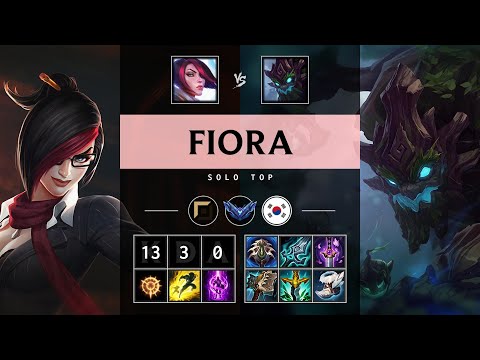 Fiora Top vs Maokai: Legendary - KR Diamond Patch 14.24