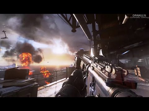 U S  Navy SEALs   Task Force 141 Oil Rig Operation Modern Warfare 2 Remastered   8K720P HD 2