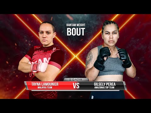 Gilsely Perea vs. Tayna Lamounier | FULL FIGHT | Qadya 002  #Qadya #mma #fight #fightnight