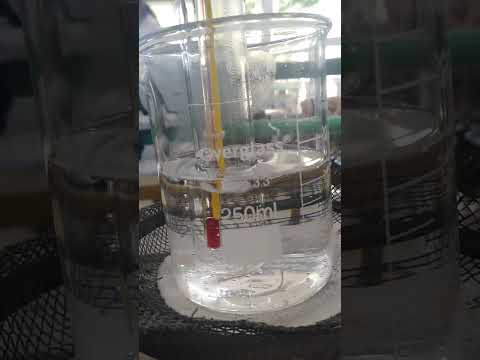 Punto de ebullición de Acetato de etilo