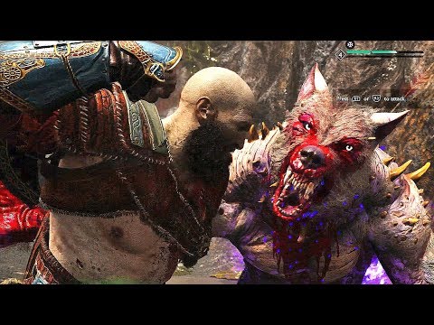 God of War 4 2018 Dead Freight &  Iron Cove Puzzle No Damage Walkthrough Part 41 PS4 PRO