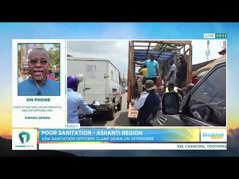 Kumasi Sanitation Crackdown: KMA Intensifies Enforcement Against Offenders | Breakfast Daily