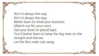 Australian Crawl - Always the Way Lyrics
