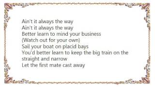 Australian Crawl - Always the Way Lyrics