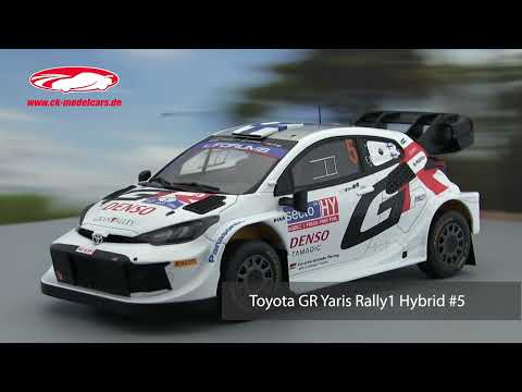 Ixo 1:18 Toyota GR Yaris Rally1 Hybrid #5 4th Rally Finland 2024