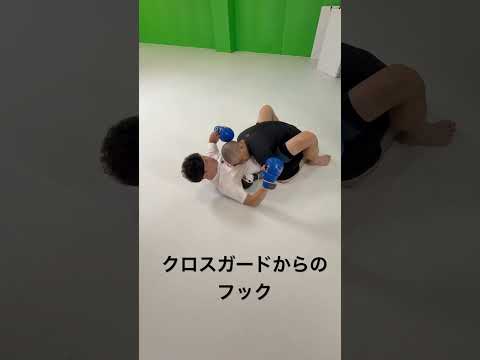 クロスガードからのフック