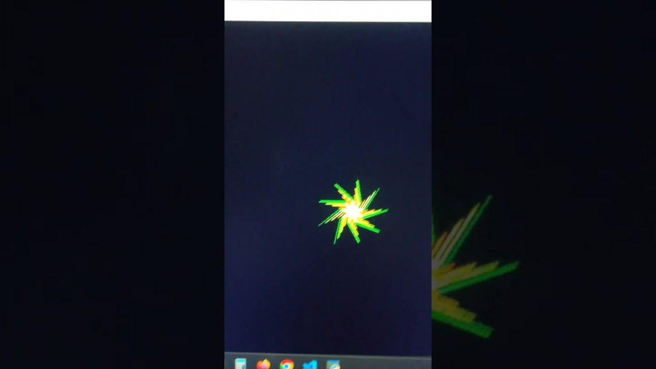 Amazing star Design in python | Turtle Module | VS code #python #shorts