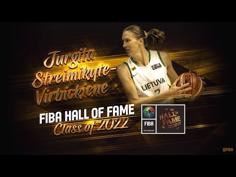 Jurgita Streimikyte-Virbickiene Induction Speech | FIBA Hall of Fame Class of 2022