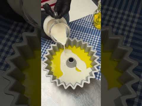 Funfetti Jello Cake 🍭🌈 #shorts