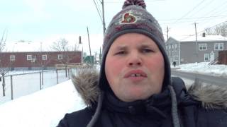 preview picture of video 'After the First Major Snowstorm in Sydney Nova Scotia'