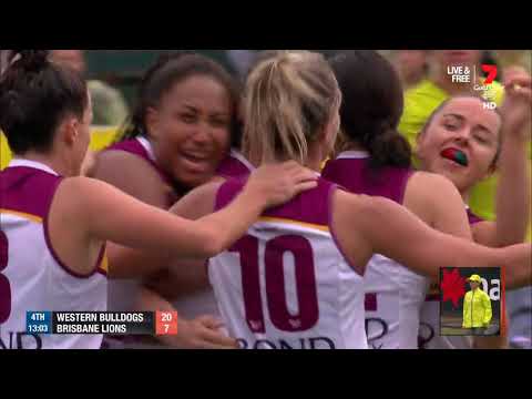 2018 AFLW Grand Final Western Bulldogs Vs Brisbane Lions Highlights