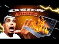 Grilling Food On My Laptop AHMED AFTER EFFECT