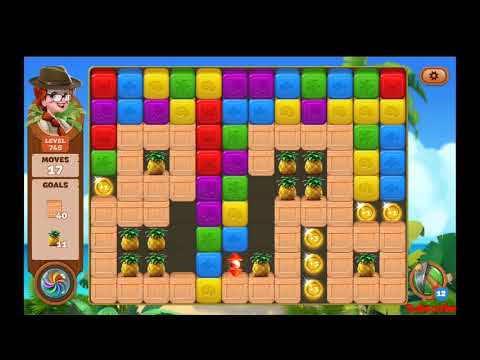 Lost Island Blast Adventure Level 745 NO BOOSTERS - A S GAMING