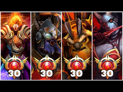 TOP LVL 30 GRANDMASTER TIER TOP IMMORTAL RANK PLAYERS in Dota 2 - Ep. 6