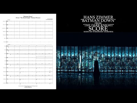 Hans Zimmer - "Batman Down" from "The Dark Knight" Motion Picture.Score (Music Transcription).