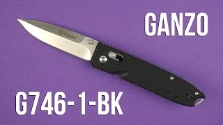 Ganzo G746-1-BK - відео 1