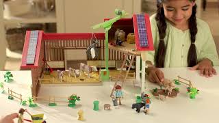 Playmobil| Country | Eco | Farm | Tractor | Made from Recycled material